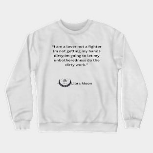 Libra Moon Crewneck Sweatshirt